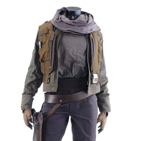 Rogue One A Star Wars Story Jyn Erso Grey Costume